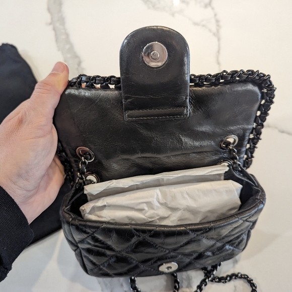 SOLD DIRECTLY Authentic Chanel Chain Mini Flap, excellent pre loved condition!! - Picture 7 of 16